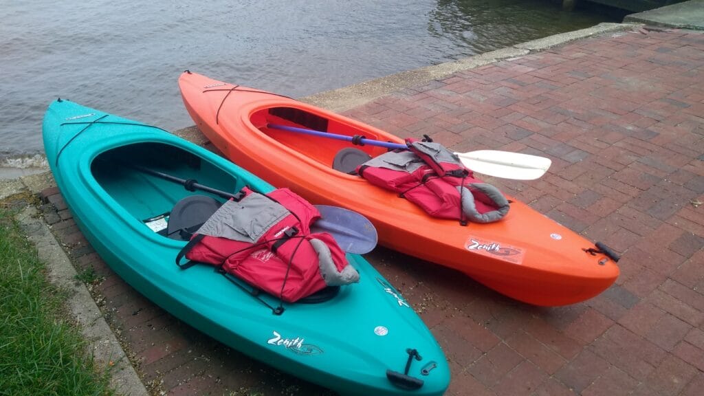 kayaks